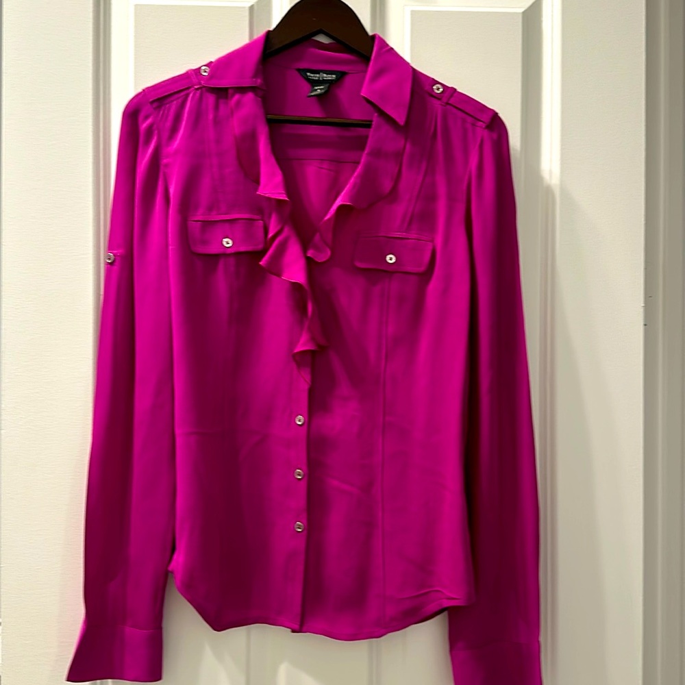 WHBM SILK blouse